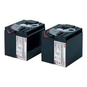 APC by Schneider Electric RBC11 Battery Unit - 12 V DC - Lead Acid - Spill-proof/Maintenance-free - Hot Swappable - 3 Year