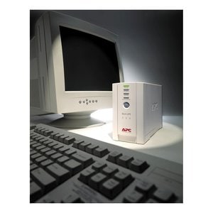 APC by Schneider Electric Back-UPS BK350EI Standby UPS - 350 VA/210 W - Tower - 4.70 Minute Stand-by - 220 V AC Input - 23