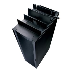 APC by Schneider Electric AR8163ABLK Cable Organizer - Black - Cable Pass-through