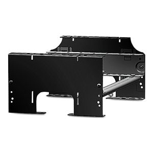 APC by Schneider Electric AR8580 Cable Routing - Black - Trough - 2U Rack Height