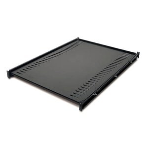 APC by Schneider Electric NULL 1U Rack Shelf - Black - 113.40 kg Maximum Weight Capacity