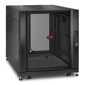 APC by Schneider Electric NetShelter SX 12U Floor Standing Rack Cabinet for Server, Storage - 482.60 mm Rack Width x 755.6