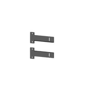 APC by Schneider Electric Mounting Bracket - Black - 2