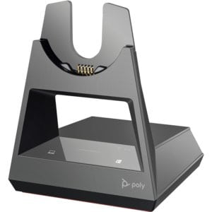 Poly Voyager Wireless Cradle for Bluetooth Headset - Charging Capability - Synchronizing Capability - Bluetooth - USB Type