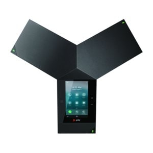 Hp - Poly Poly Trio IP Conference Station - Corded/Cordless - Bluetooth, Wi-Fi, NFC - Black - VoIP - 2 x Network (RJ-45) - PoE Ports