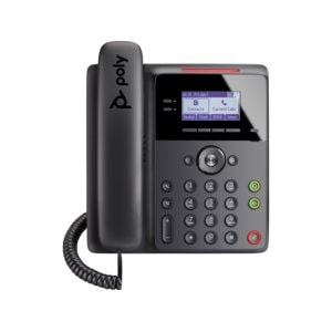 Poly Edge B10 IP Phone - Corded - Corded - Wall Mountable, Desktop - Black - VoIP - 7.1 cm (2.8") LCD - 2 x Network (RJ-45)