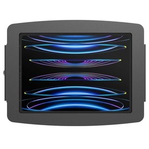 Compulocks iPad Pro 11" (1-4th Gen) Space Enclosure Wall Mount Black - High-Grade Aluminum Enclosure, Conceals charging ca
