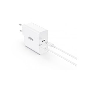Urban Factory POWEE AC Adapter - Universal Adapter - For Notebook, Computer, MacBook - Europe - 2 m Cable - 5 V DC, 9 V DC