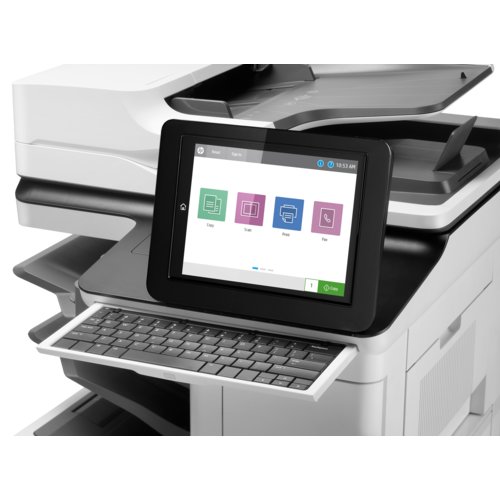 HP LaserJet Enterprise M636z Wireless Laser Multifunction Printer - Monochrome - Copier/Fax/Printer/Scanner - 71 ppm Mono 