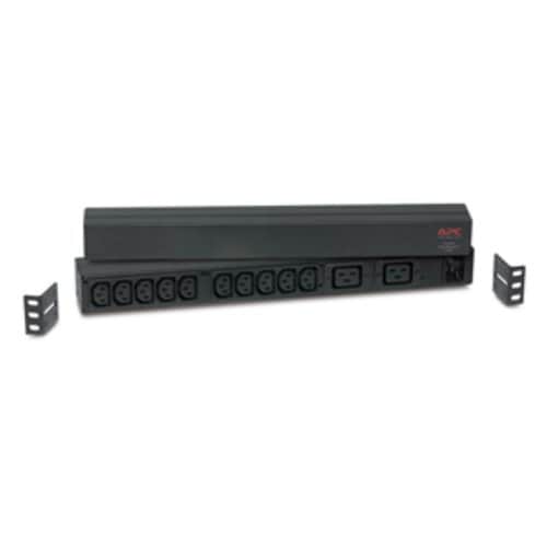 APC by Schneider Electric NetShelter PDU - Basic - IEC 60320 C20 - 10 x IEC 60320 C13, 2 x IEC 60320 C19 - 16 A - 120 V, 2