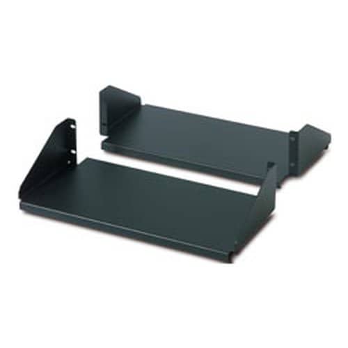 APC by Schneider Electric AR8422 3U Rack-mountable Rack Shelf - Black - 113.64 kg Static/Stationary Weight Capacity