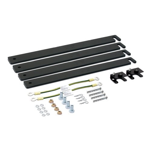 APC by Schneider Electric AR8166ABLK Cable Organizer - Black - 1 Each Pack - Cable Ladder - 0U Rack Height