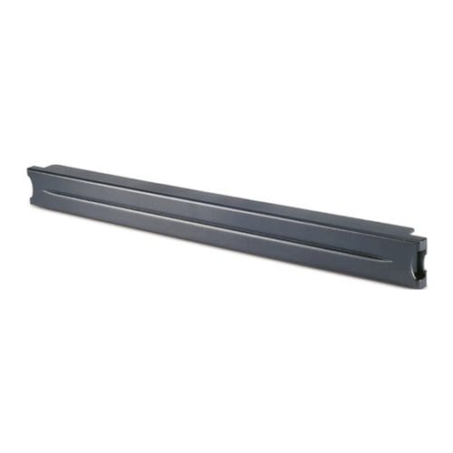 APC by Schneider Electric AR8136BLK200 Blanking Panel - Black - 1U Rack Height - 1 Each - 45 mm Height x 483 mm Width x 28