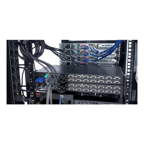 APC by Schneider Electric AP5263 1.80 m KVM Cable - First End: 1 x 25-pin DB-25 RS-232 Serial - Second End: 1 x 25-pin DB-