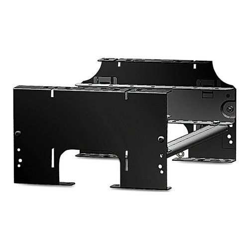 APC by Schneider Electric AR8580 Cable Routing - Black - Trough - 2U Rack Height