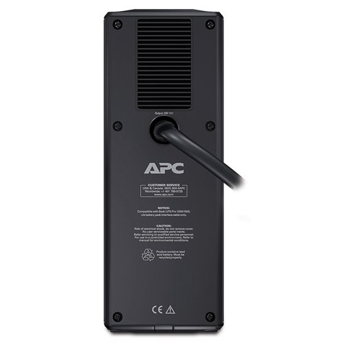 APC by Schneider Electric BR24BPG External Battery Pack - 24 V DC - Lead Acid - 4 Year Minimum Battery Life - 6 Year Maxim