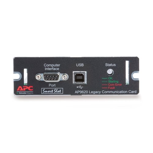 APC by Schneider Electric SmartSlot AP9620 Management Module - 1 x USB 2.0, 1 x DB-9 Serial