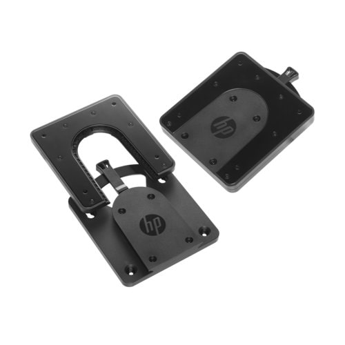 HP Quick Release Bracket for Monitor, Mini PC, Display Stand - Black - 1 Display(s) Supported - 100 x 100