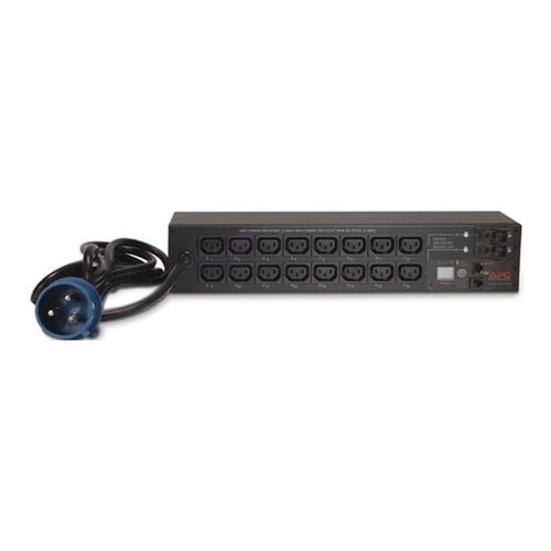APC by Schneider Electric NetShelter PDU - Switched - IEC 60309 (2P+E) 32A - 16 x IEC 60320 C13 - 32 A - 230 V AC Input - 