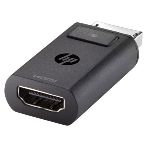 HP A/V Adapter - 1 x HDMI HDMI 1.4 Digital Audio/Video Female - 1 x DisplayPort Digital Audio/Video Male
