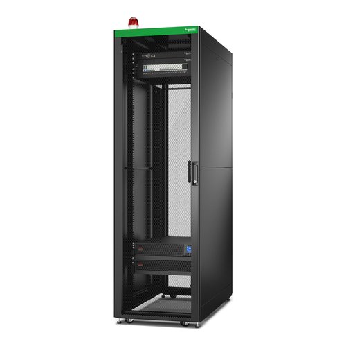 Schneider Electric Easy Rack 42U Floor Standing Enclosed Cabinet Rack Cabinet - 600 kg Dynamic/Rolling Weight Capacity - 1