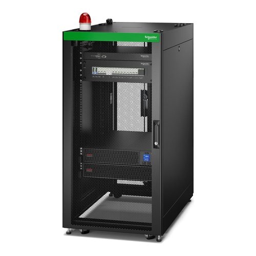 Schneider Electric Easy Rack 24U Floor Standing Enclosed Cabinet Rack Cabinet - 600 kg Dynamic/Rolling Weight Capacity - 1