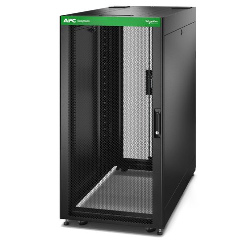Schneider Electric ER6422 24U Floor Standing Enclosed Cabinet Rack Cabinet - 482.60 mm Rack Width x 1041.40 mm Rack Depth 