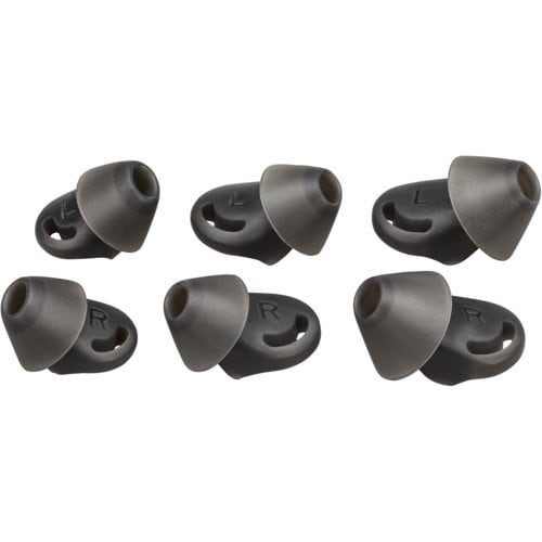 Poly Ear Tip - Medium Size - Black - 2 / Pack