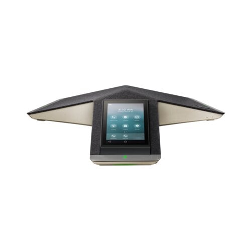 Poly Trio C60 IP Conference Station - Corded/Cordless - Bluetooth, Wi-Fi - Tabletop - Black - 3 x Total Line - VoIP - 12.7