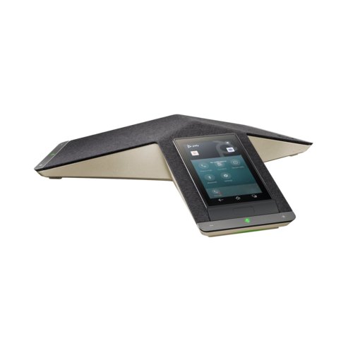 Poly Trio C60 IP Conference Station - Corded/Cordless - Wi-Fi - Tabletop - Black - TAA Compliant - 3 x Total Line - VoIP -