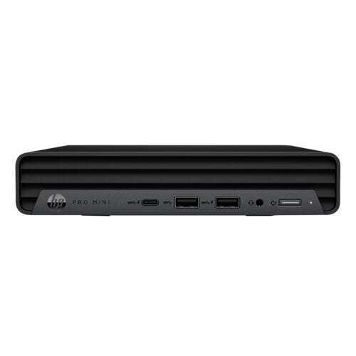 HP Pro Mini 400 G9 Desktop Computer - Intel Core i5 14th Gen i5-14500T - 8 GB - 256 GB SSD - Desktop Mini - Jack Black - I