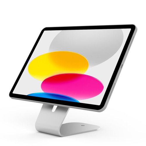 Compulocks HoverTab Security Tablet Lock Stand Silver - Transform your tablet into an information stand with HoverTab. Key