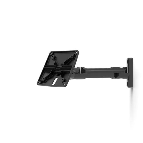 Compulocks VESA Swing Arm Mount Black - 100mm x 100mm and 75mm x 75mm VESA Compatible Mount, Low-profile Mounting Bracket,