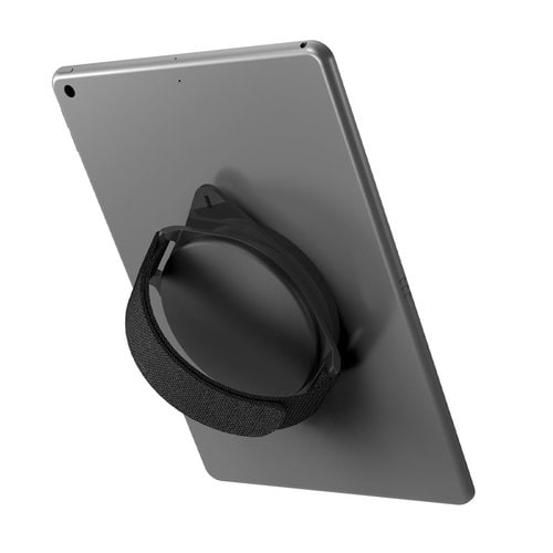 Compulocks Ergonomic Tablet Hand Grip - Connects with 3M Adhesive, Integrated Security Slot