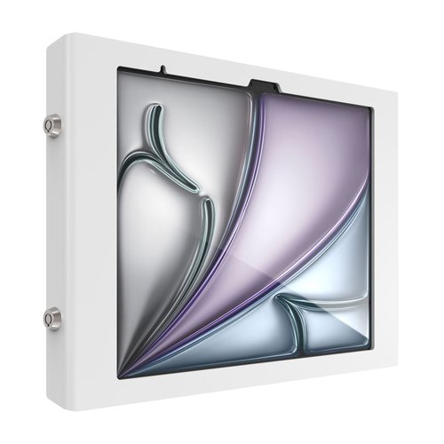 Compulocks iPad Air M2 & M3 13" , Apex Secured Enclosure Wall Mount - White - iPad Security Wall Mount