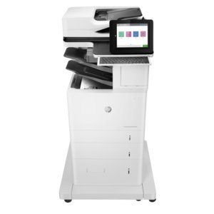 HP LaserJet Enterprise M636z Wireless Laser Multifunction Printer - Monochrome - Copier/Fax/Printer/Scanner - 71 ppm Mono 