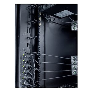 APC by Schneider Electric AR8442 Cable Organizer - Black - Cable Manager - 0U Rack Height