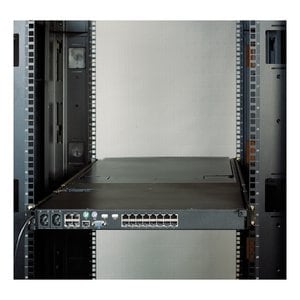 APC by Schneider Electric Rack Mount for KVM Switch - Black - TAA Compliant - 1 Each