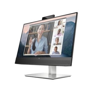 HP E24mv G4 24.0" (61.0 cm) Class Webcam Full HD LCD Monitor - 16:9 - Black, Silver - 23.8" (60.5 cm) Viewable - In-plane 