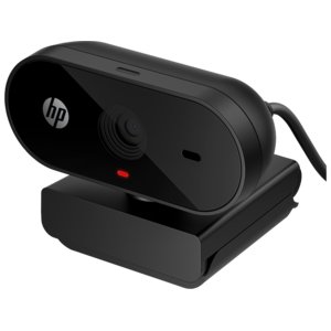 HP 325 Webcam - USB Type A - 1920 x 1080 Video - 66° Angle - Microphone - For Notebook, Monitor
