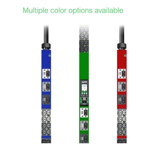 APC by Schneider Electric NetShelter PDU - TAA Compliant - Switched - IEC 60309 20A 3P+N+PE - 24 x IEC 60320 C13/C15, 24 x