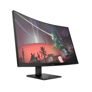 OMEN 32c 32" (81.3 cm) Class WQHD Curved Screen Gaming LED Monitor - 16:9 - Black - 31.5" (80 cm) Viewable - Vertical Alig