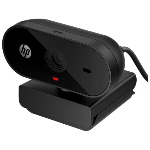 HP 325 Webcam - USB Type A - 1920 x 1080 Video - 66° Angle - Microphone - For Notebook, Monitor