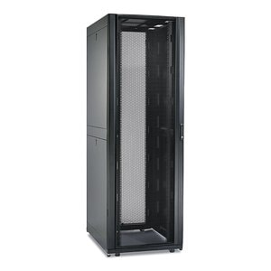 APC by Schneider Electric NetShelter 42U Enclosed Cabinet Rack Cabinet for Blade Server - 482.60 mm Rack Width - Black - T