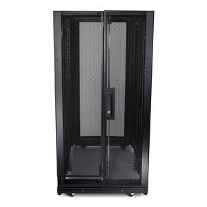APC by Schneider Electric NetShelter SX 24U Floor Standing Enclosed Cabinet Rack Cabinet for Server, Storage - 482.60 mm R