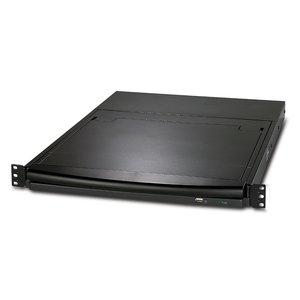 APC by Schneider Electric AP5816 LCD Rack Console KVM Switch - Black - TAA Compliant - 16 Computer(s) - 43.2 cm (17") LCDP
