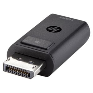 HP A/V Adapter - 1 x HDMI HDMI 1.4 Digital Audio/Video Female - 1 x DisplayPort Digital Audio/Video Male