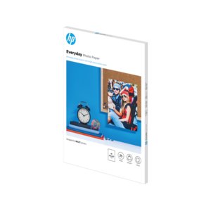 HP Everyday Inkjet Photo Paper - A4 - 210 mm x 297 mm - 170 g/m² Grammage - Semi-gloss - 25 Sheet
