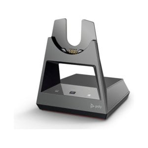 Poly Voyager Wireless Cradle for Bluetooth Headset - Charging Capability - Synchronizing Capability - Bluetooth - USB Type