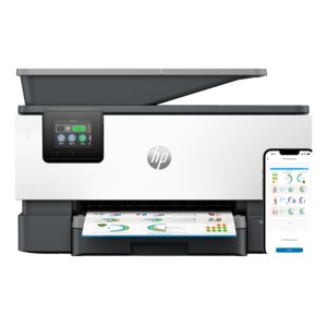 HP Officejet Pro 9120b Wired & Wireless Inkjet Multifunction Printer - Colour - Cement - Copier/Fax/Printer/Scanner - 32 p